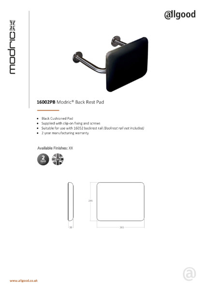 16002PB - Datasheet Iss02