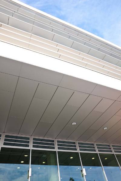 Unity A1PS (Interlocking Plank & Soffit System) Non-Combustible Aluminium Rainscreen Cladding