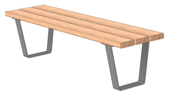 Denby Bench 45 - Street Furniture
