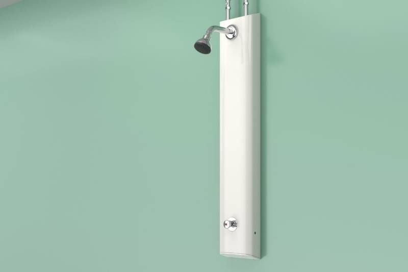 Shower Assembly with Timed Flow Control and Swivel Head (excl. ILTDU)
