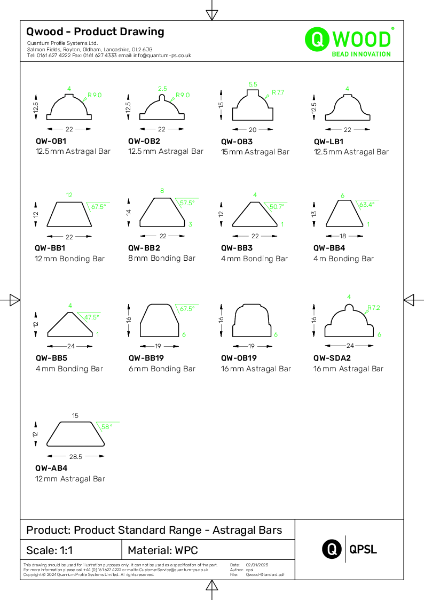 Qwood Standard Range - Windows