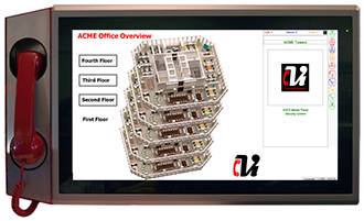 LexiComm EVCS - Commander Graphics system - Emergency voice communication system