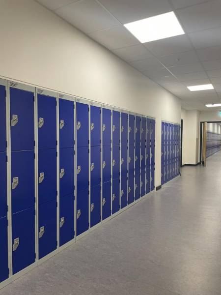 School Lockers at Tunbridge Wells Grammar School for Boys