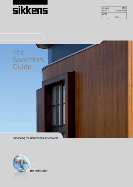 Sikkens Specifier Guide