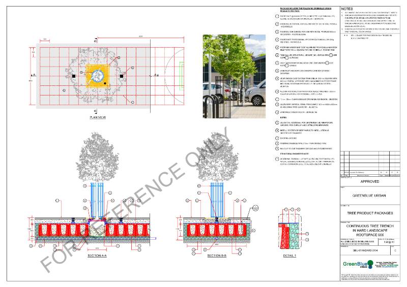 ArborSystem - Soil Cells & Structural Pavement Support