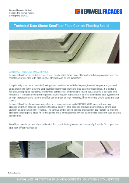 Kemwell Facades KemFloor TDS