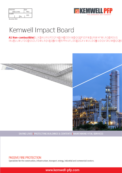 Kemwell PFP Impact Board Partitions - Nov 2022