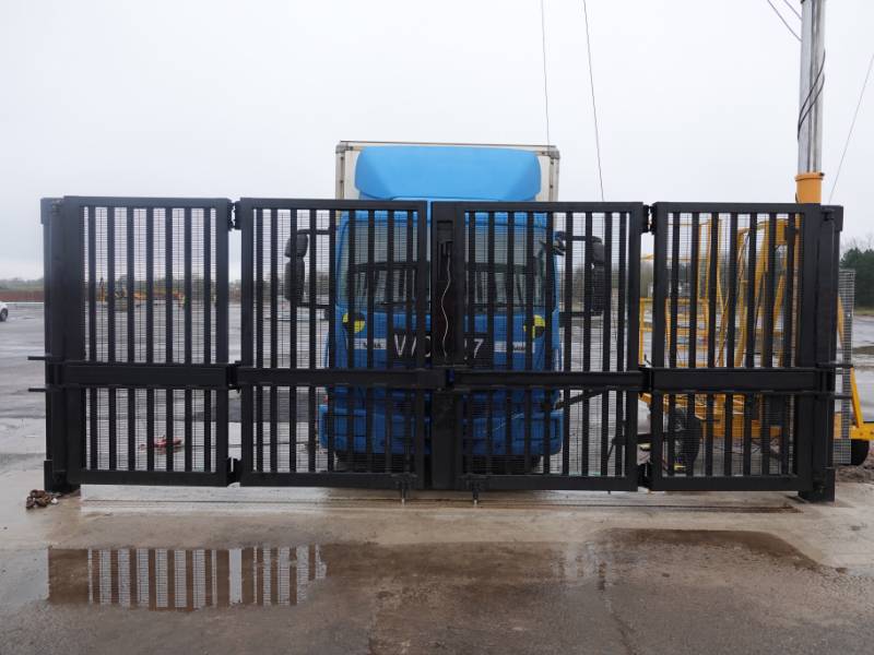 IWA 14 & LPS1175 HVM Terra Bi-folding Gates – 7.2t at 30 mph - HVM Anti Terrorist Bi-folding gate