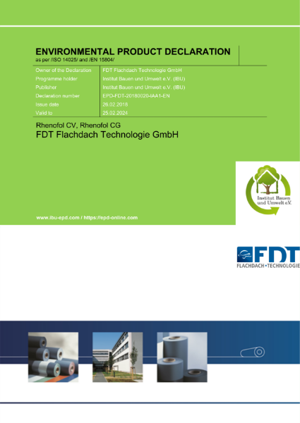 Environmental Product Declaration - Rhenofol