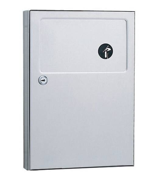 Surface Mounted Sanitary Napkin Disposal B 254 Bobrick Washroom Equipment Ltd Nbs Source