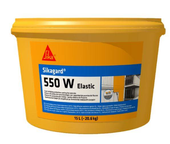 Sikagard®-550 W Elastic - Anti-Carbonation Coating