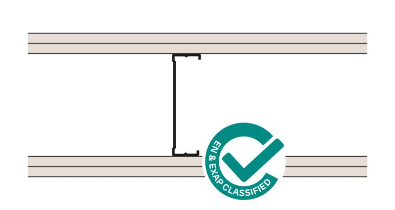 Siniat Single Frame Metal Stud Partition CS14R-215St - Metal Stud Partitioning