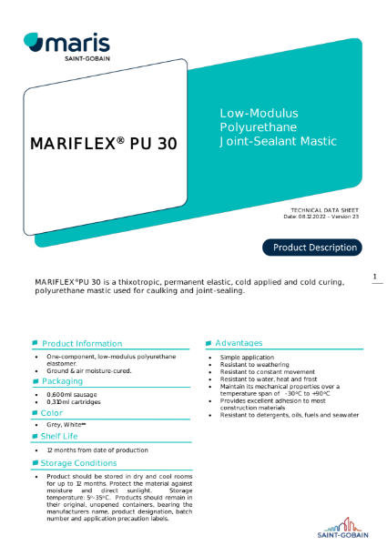 TDS MARIFLEX® PU 30