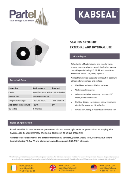 KABSEAL Technical Data Sheet