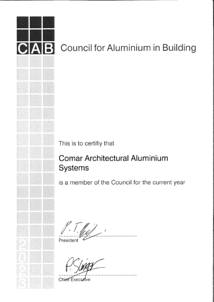 Council for Aluminium in Building