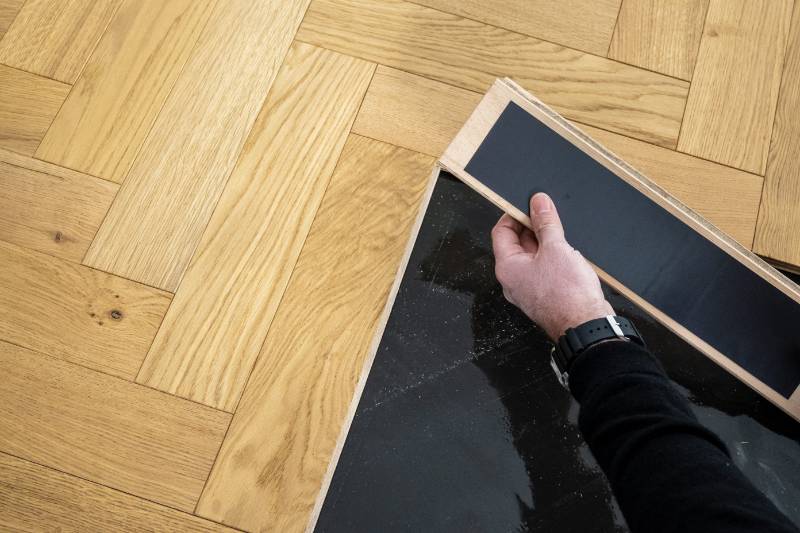 Magnetic Wood Flooring Powered by IOBAC - V4Magnetic® - Magnetic Backed Engineered Wood