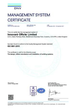 Management System Certificate