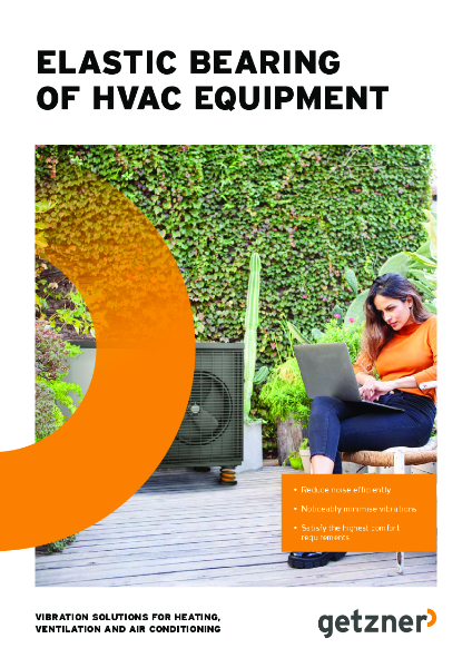 Brochure Elastic bearing of HVAC equipment