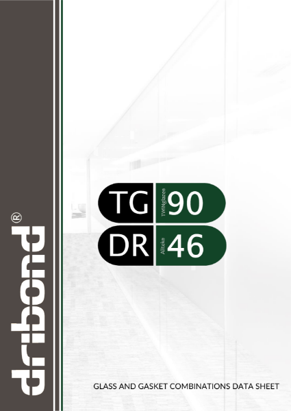Dribond TG90FS Gasket and Glass Combination Datasheet