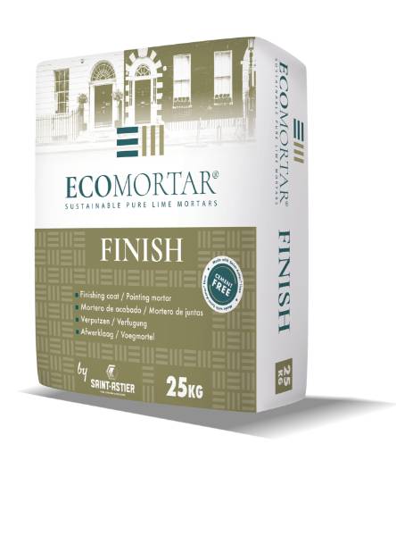 Saint-Astier® EcoMortar Finish -  Dry ready mix lime mortars - Lime Mortar