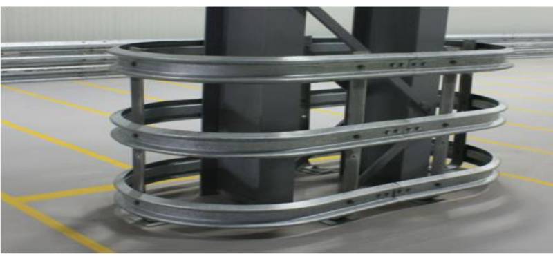 Floor Mounted - Armco Column Protection Unit (CPU) - Vehicle Restraint System