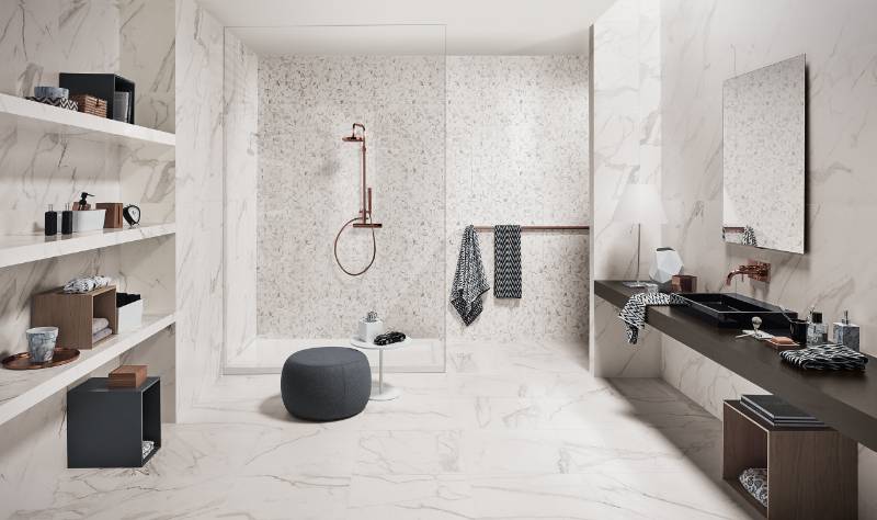 Classical Calacatta - Porcelain and Ceramic Marble Effect Tile Collection
