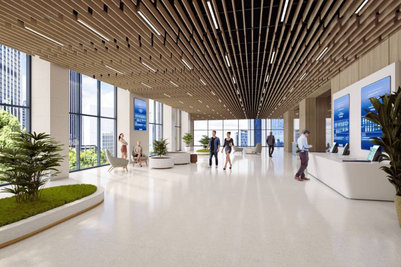 Rockfon® Sequence™ Linear Metal Beam Baffles - Ceiling Baffle System