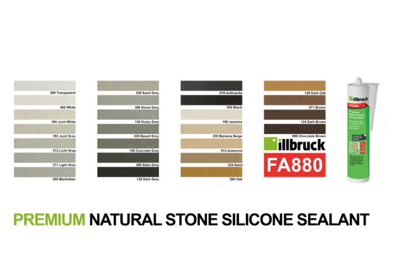 Stone Cladding Non Migratory Sealant Colours