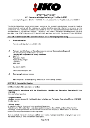 IKO Permatrack Bridge Surfacing V2 (March 2023)