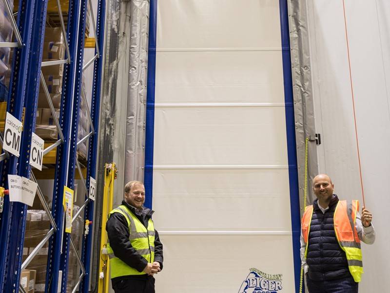 Union Industries acts fast on supply of rapid roll freezer door
