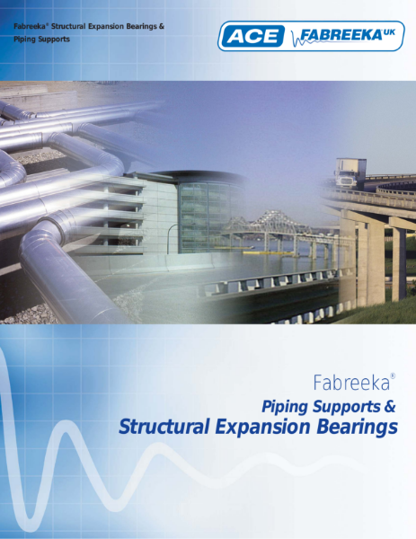 Fabreeka Structural Expansion Bearing Technical Brochure