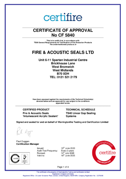 Certifire Certificate