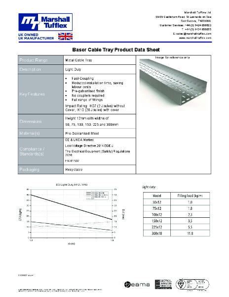 Metal-Cable-Tray-Light-Duty