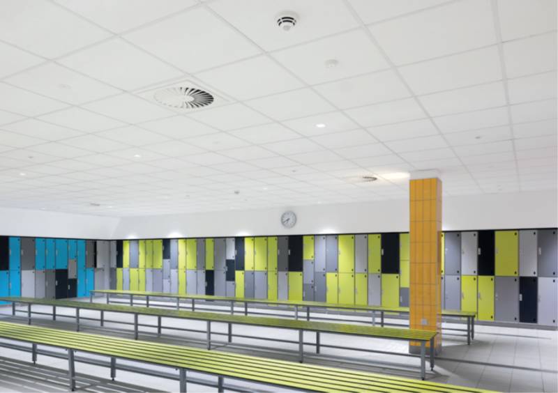 Knauf Ceiling Solutions HYGENA Alpha - Exposed Grid Ceiling System