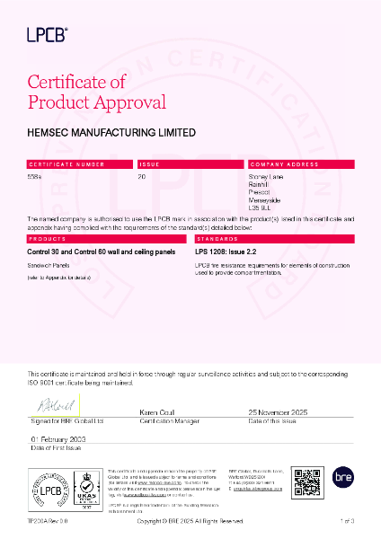 LPCB Certificate of Product Approval