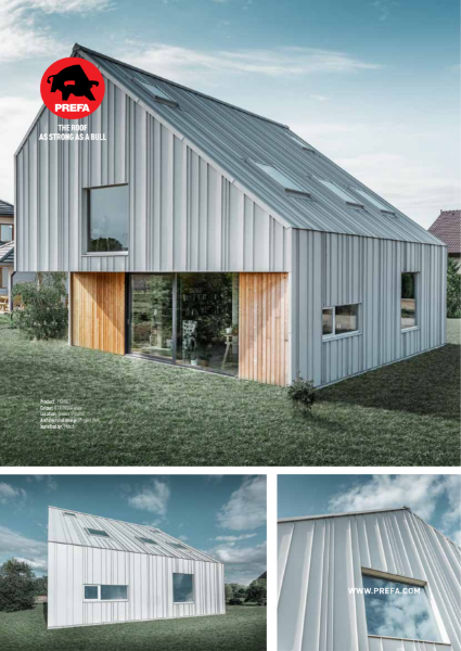 PREFA PREFALZ Standing Seam Facade