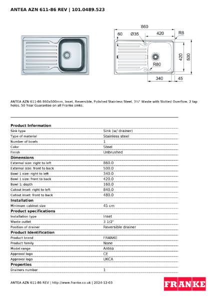 Product Sheet 101.0489.523