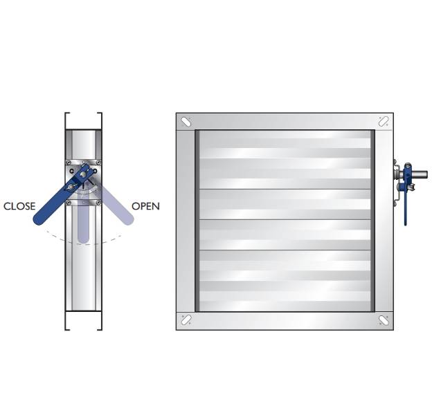 VC Series Volume Control Damper