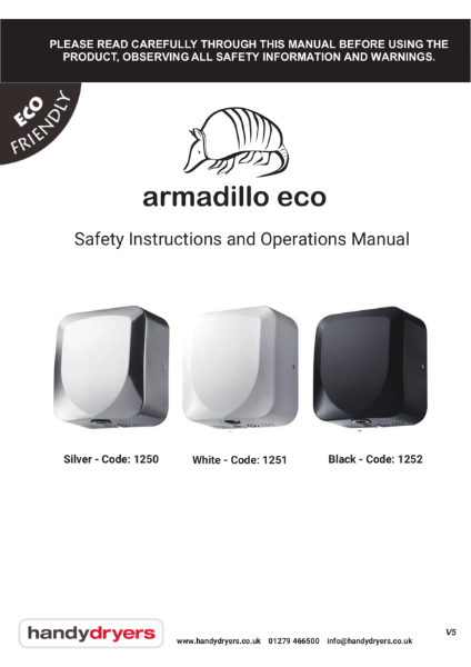 Armadillo ECO User Manual