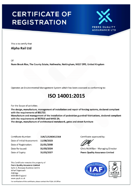 ISO 14001 Environmental Management Systems