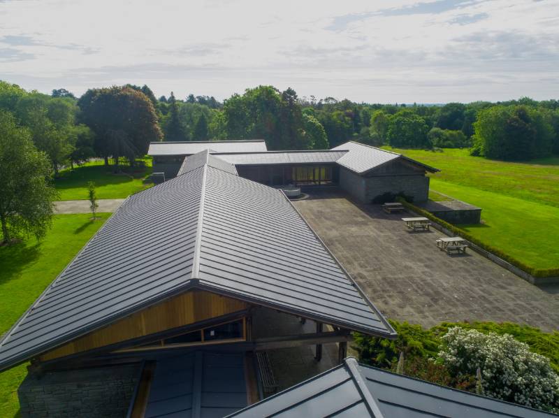 JFK Arboretum, Co Wexford, Ireland. RE-ROOF of visitor centre