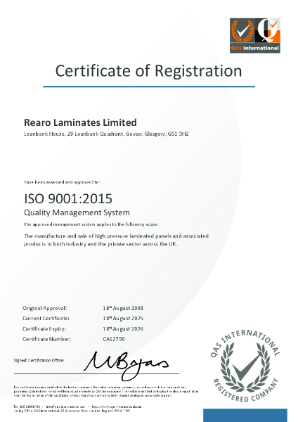 ISO 9001 Quality Management System