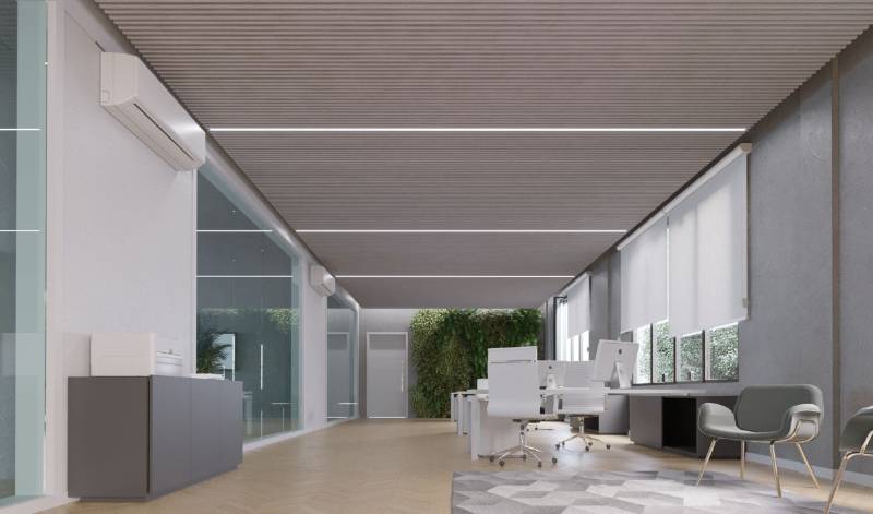 HeartFelt® Groove - Acoustic Ceiling System