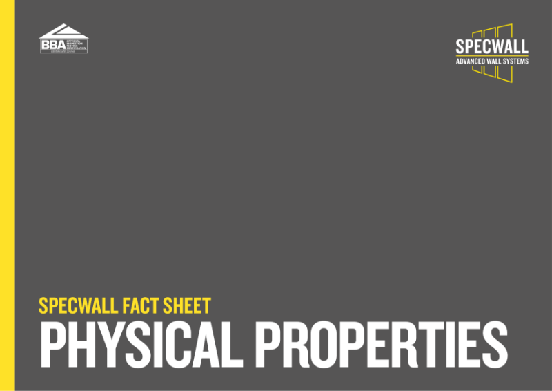 Specwall Physical Properties Document