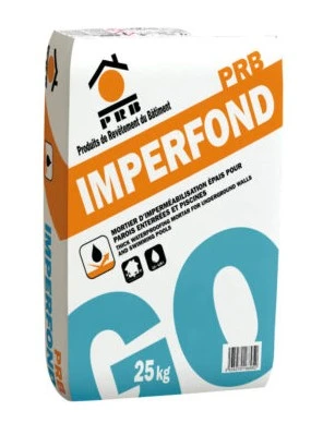 PRB Imperfond Waterproofing Render Mortar - Thick Waterproofing Mortar