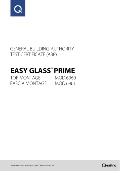 AbP-Q-railing Easy Glass PRIME P2018-3056 (EN) (c)_EUCertificate