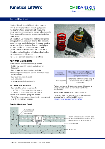 Kinetics LiftWrx - TDS issue 1 11 2024