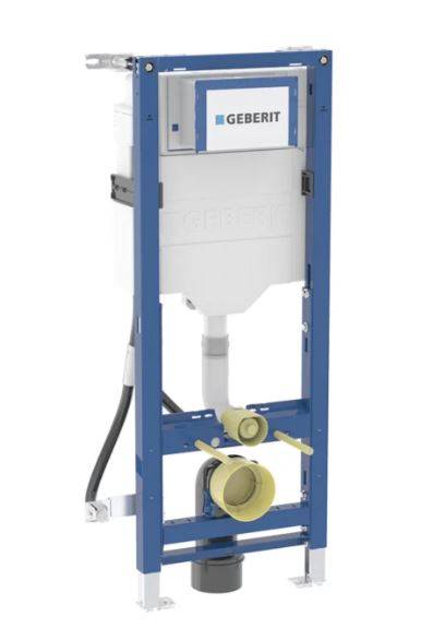 Geberit Duofix element for wall-hung WC, 112 cm, with Sigma concealed cistern 12 cm, barrier-free - Duofix Installation Element