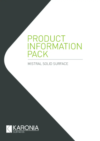 MISTRAL Worktops - Product Info Pack