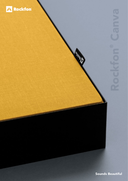 Rockfon Canva brochure